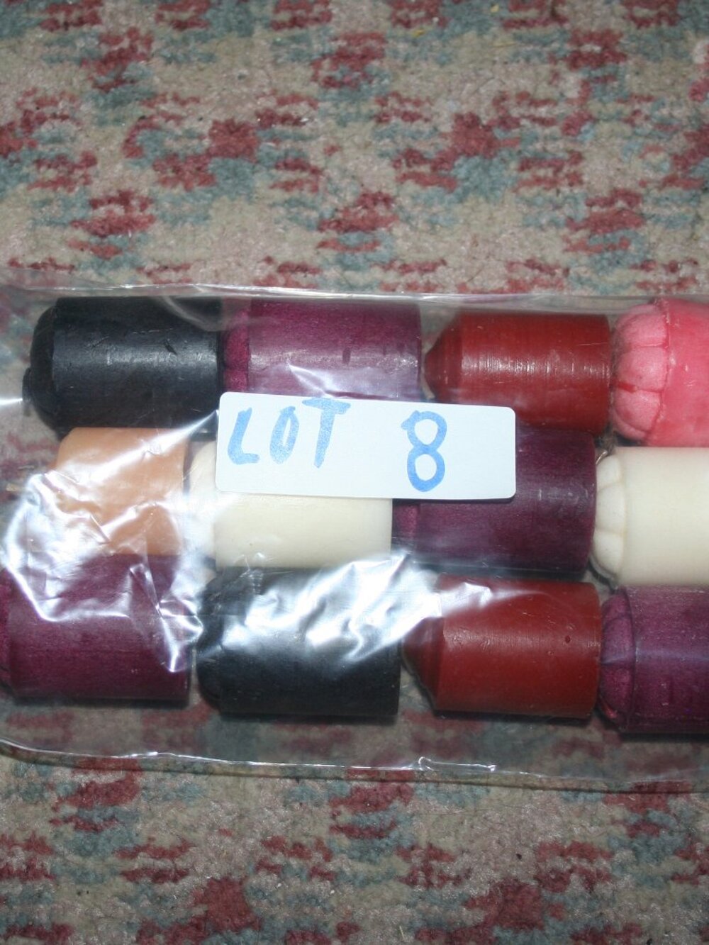 (12) Multi Color Highly Scent Disc.Paraffin Voltive Candle-Lite Early 2000s LT-8